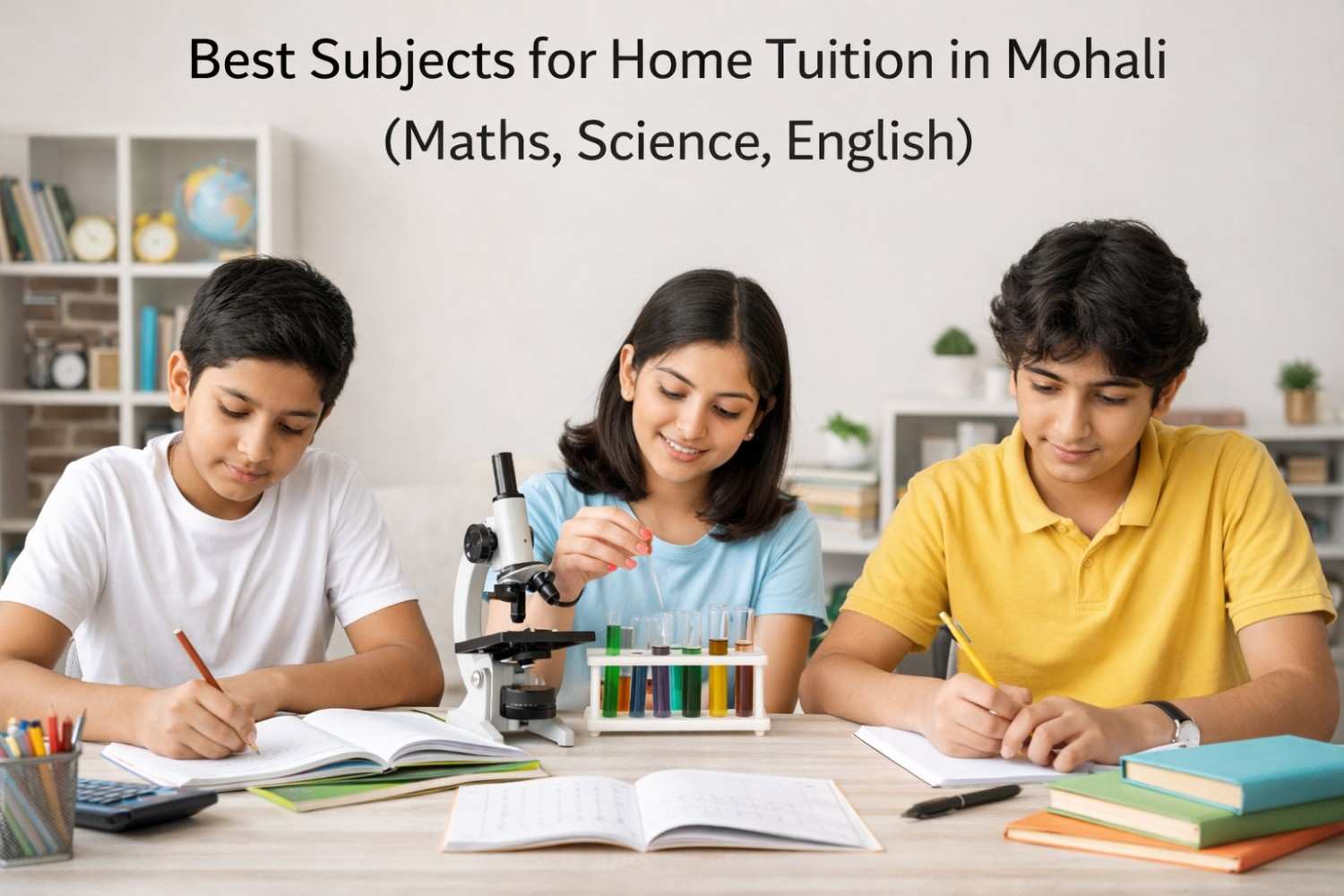 Best Subjects for Home Tuition in Mohali